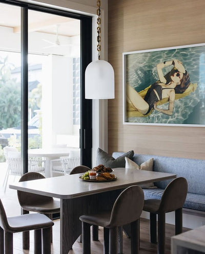 BRIGHT SPOT: DESIGNER AMY STORM'S INSTALL OF RICHARD BERNARDIN'S “LA FIEVRE AU CORP III”